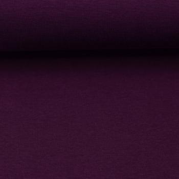 Preview: Swafing Vanessa HW24/25 Baumwoll Jersey Uni Aubergine 648